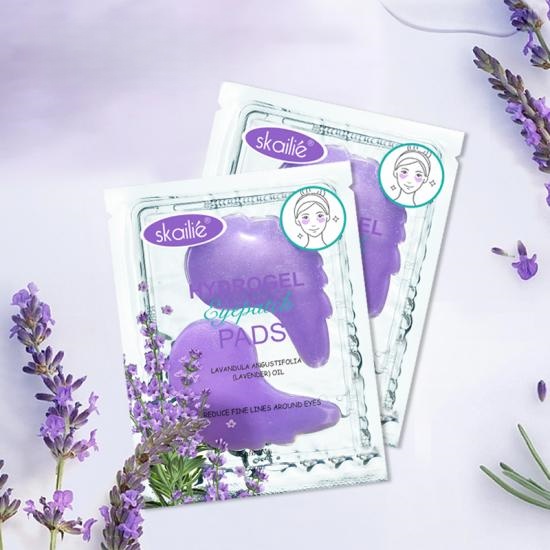 Skailie Wings Shape Lavender Crystal Eye Mask Manufacturers,Professional Skincare Product Manufacturers