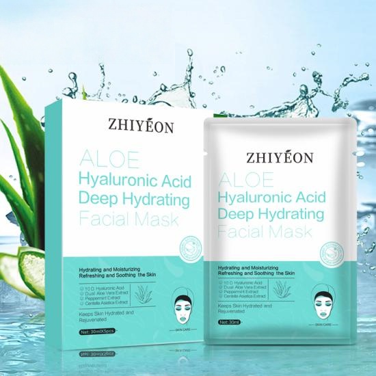 ALOE Hyaluronic Acid Deep Hydrating Facial Mask Manufacturers,Professional Skincare Product Manufacturers