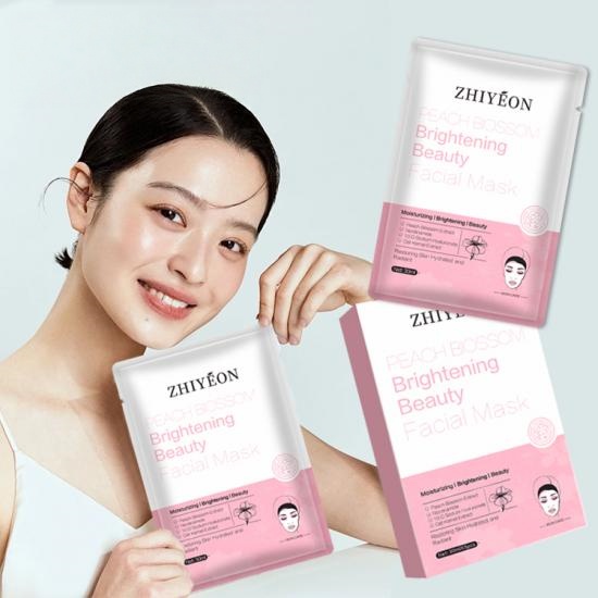 Peach Blossom Brightening Beauty Facial Mask Manufacturers,Professional Skincare Product Manufacturers