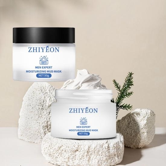 White Clay Moisturizing Mud Mask for Men Skin Treatment Manufacturers,Professional Skincare Product Manufacturers