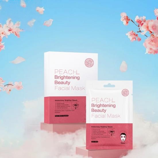 Peach Blossom Brightening Facial Mask