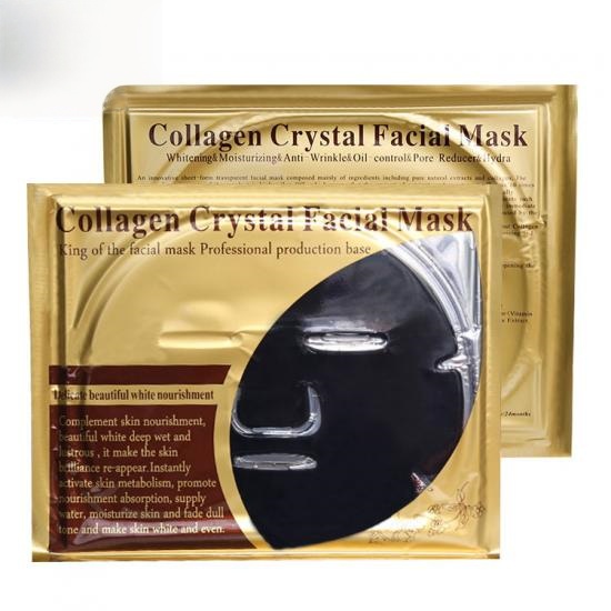 Black collagen crystal facial mask Manufacturers,Professional Skincare Product Manufacturers