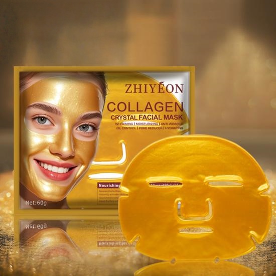 Gold Collagen Anti-wrinkle Crystal Facial Mask Manufacturers,Professional Skincare Product Manufacturers